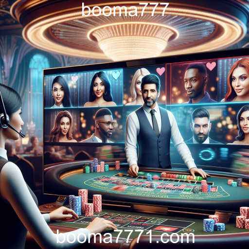 Experiência Imersiva: Cassino Ao Vivo no booma777